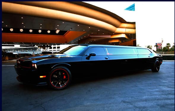 black limousine